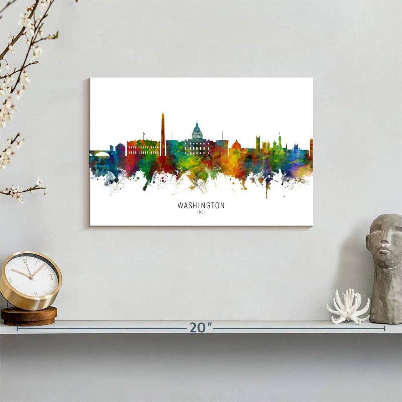 Sireci Washington DC Skyline I, 8" H x 12" W