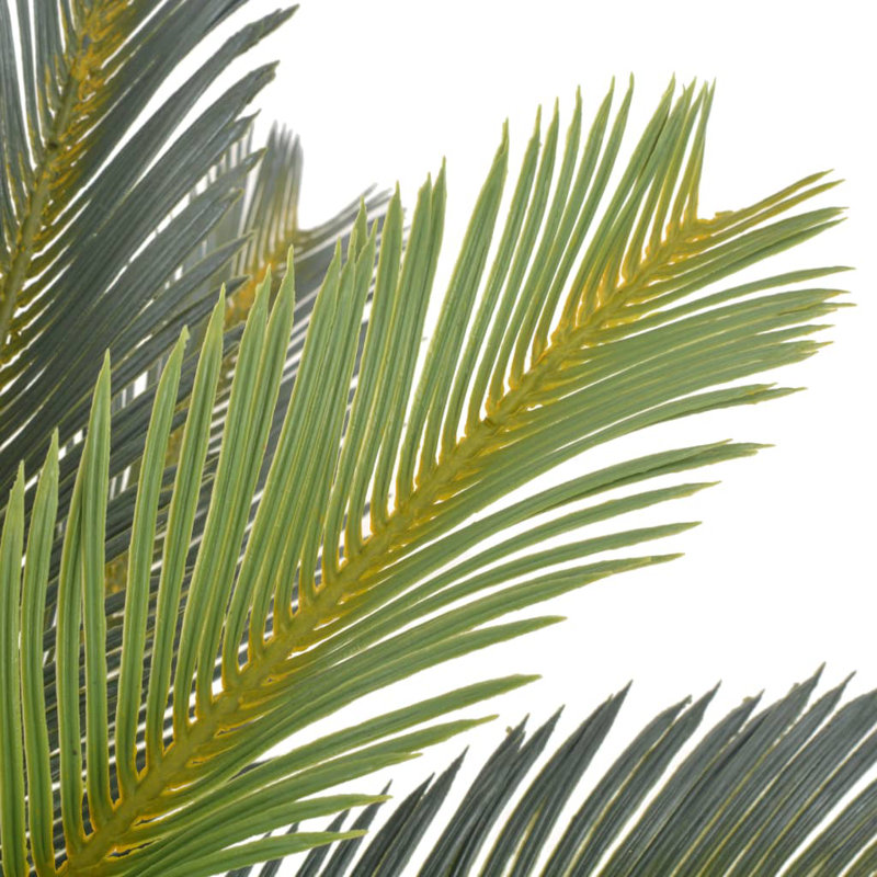 90cm Faux Palm Tree in Pot, 90 cm  H X 50 cm W X 50 cm D