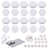 Yescom 10 Pack Wifi Smart LED Light Kit DIY Lable Lamp commande vocale 16 millions de couleurs avec Alexa Google Home