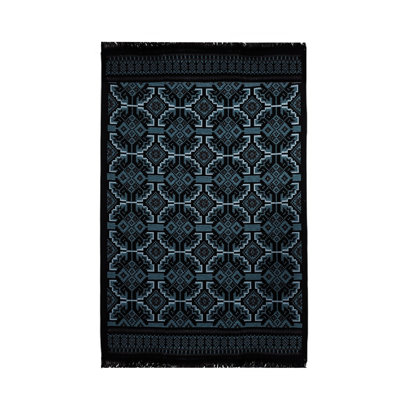 Liam  Washable Rug 3x5 Double Sided Area Rug Modern Pattern for Living Room, SA25AT