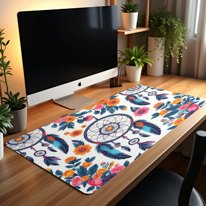 Polyester Desk Pad, 23.6x13.8