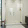 DreamLine Ascend 64-65 in. W x 72 in. H Frameless Pivot Shower Door
