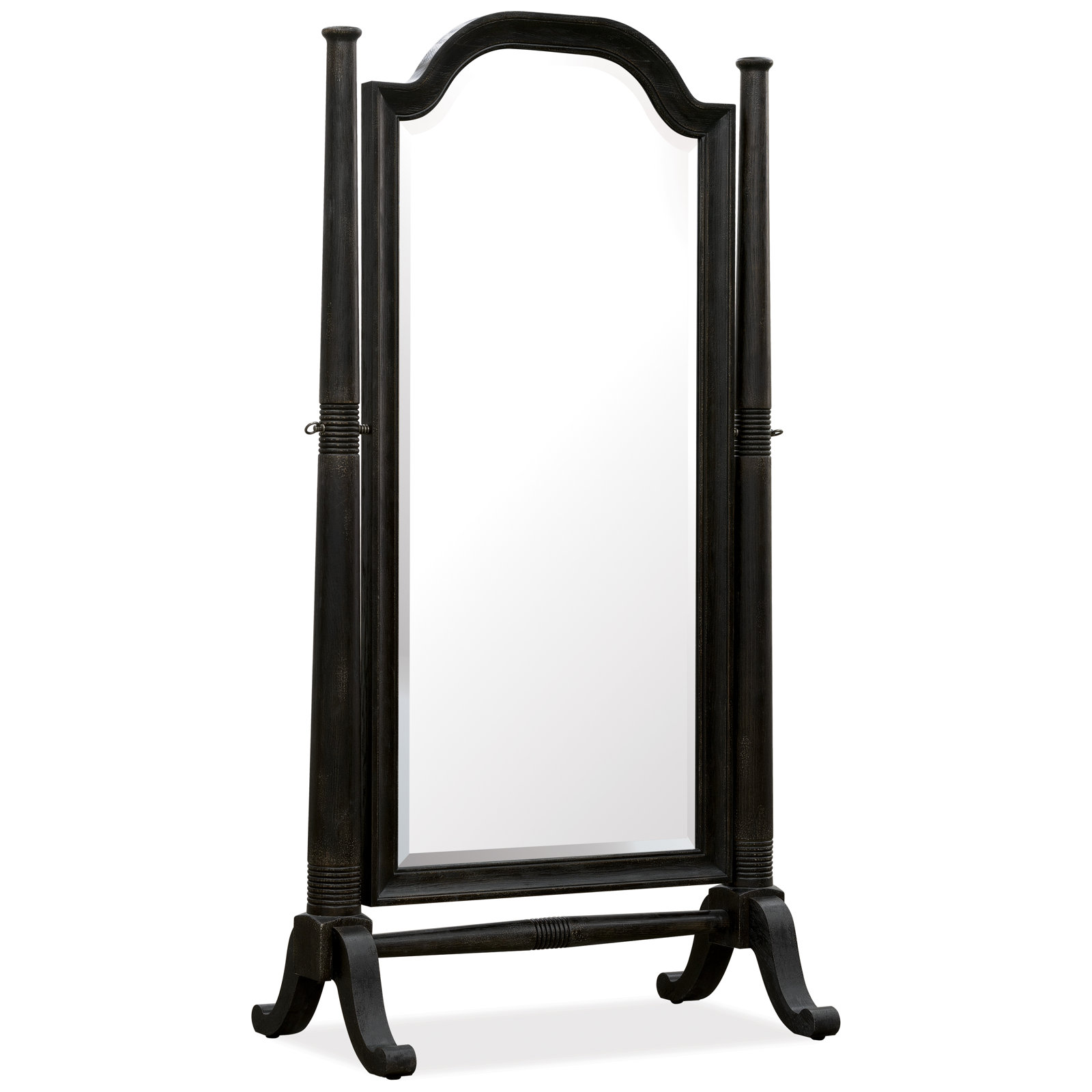 Alcy Arch Floor Mirror, Molasses
