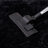 Solid Rug Soft Fluffy Black Indoor Area Rug for Living Room Bedroom Nursery Kids Room-805677164-835077180