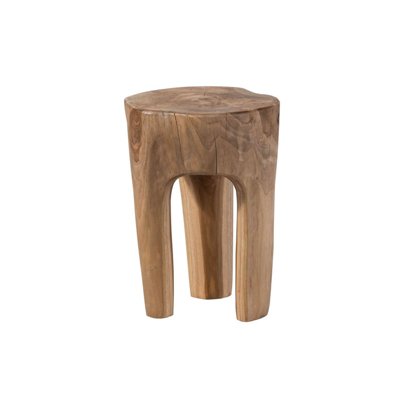 Unika Solid Wood Accent Stool
