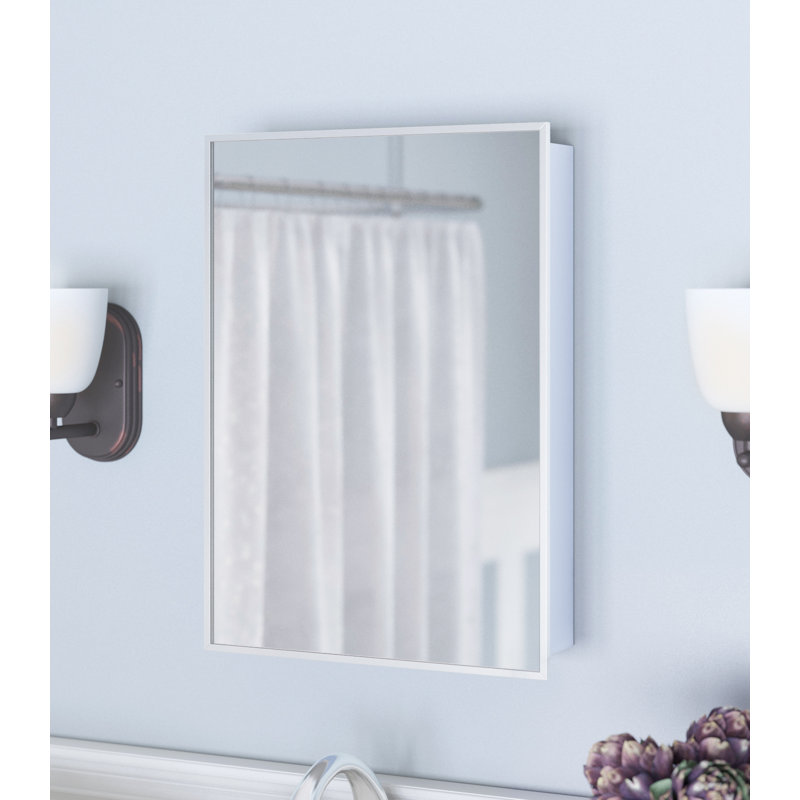 Pharmacie résidentielle Scottville, Miroir biseauté, H 36 po x l 16 po x P 4,25 po, En retrait