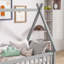 Lit simple en forme de tente-289685780