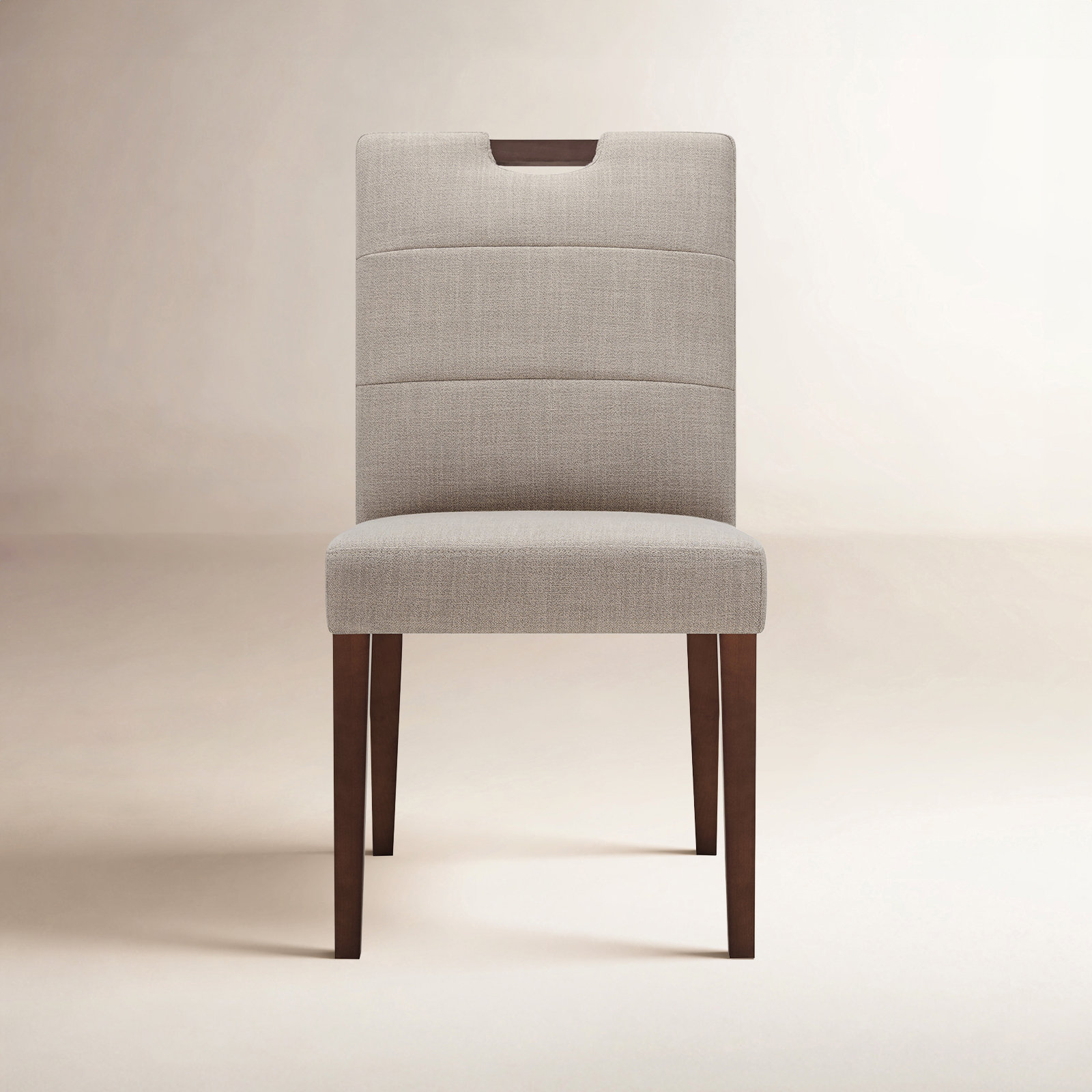Sylvan Linen Parsons Dining Chair, Effie Flax Performance Linen