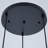 Modern Farmhouse 3-light Dimmable Glass Chandelier