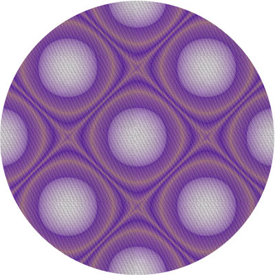 Tapis de zone rose à motif