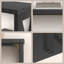 Console 47,2 po avec tablettes