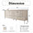 Gabby 84" Solid Wood Double Sink Bathroom Vanity With Carrera Quartz Top-1862722417