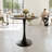 Walnut Tulip Round Table, Mdf Material, Suitable For 2-4 People, Can Be Used In The Kitchen And Living Room-1079024603