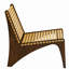 Méridienne moderne en bois massif Axol