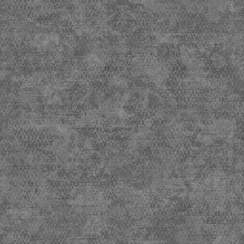 Rouleau de papier peint L 33 pi x l 20,9 po Aubriella Gridline, Gris