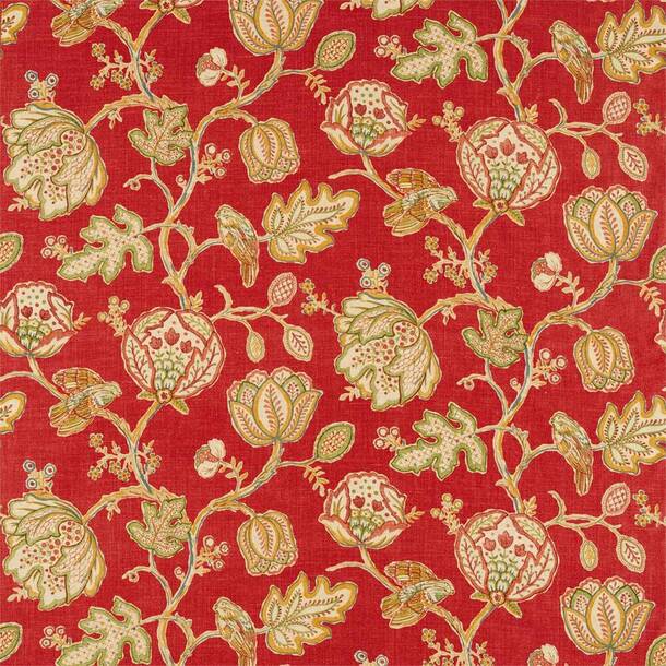 Morris & Co. Lemon Tree Embroidery Fabric | Perigold