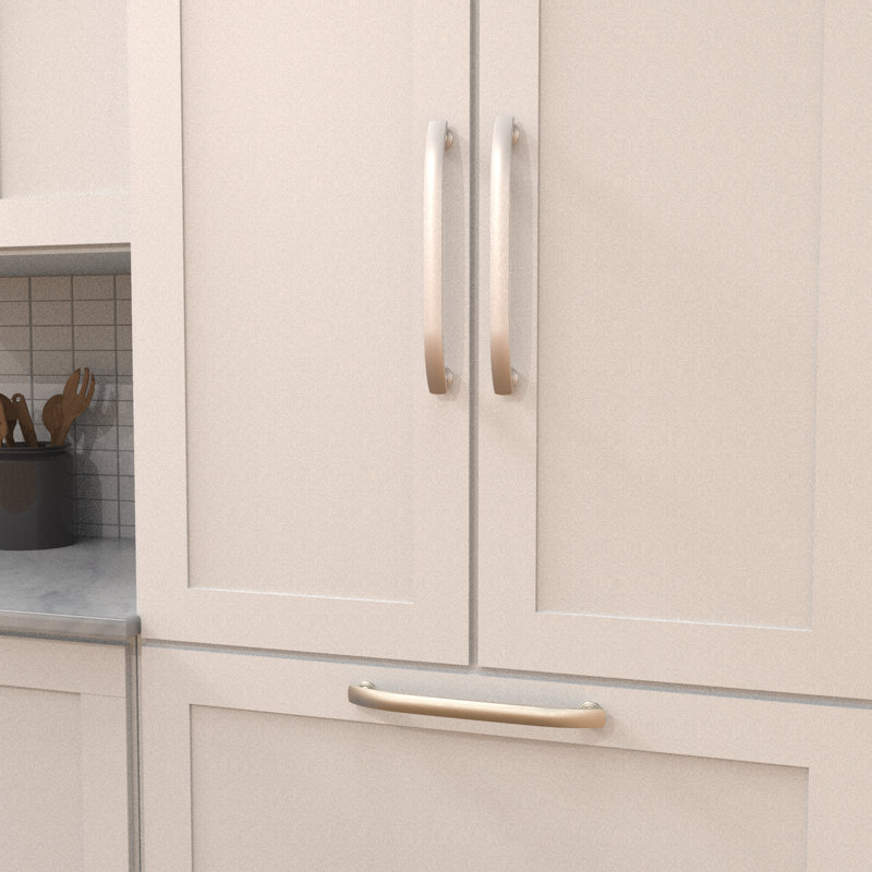 Stainless Steel Modern Appliance Pull with Mounting Hardware