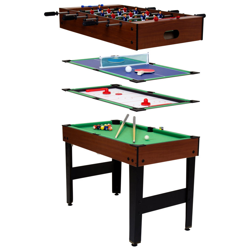52cm L 4 Game Multi Game Table