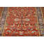 Tapis orange fait à la main 8 x 10 po Oushak