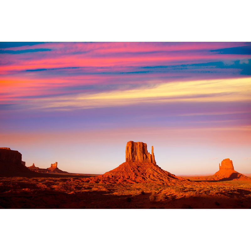 " Monument Valley ", 8" H x 12" W