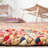 Abhay Hand Woven Jute/Chindi Geometric Rug in Natural-24290529