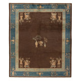 One-of-a-Kind 7'10" X 9'3" Hand Knotted Area Rug