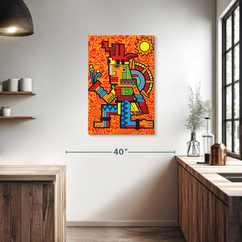 Leisha Aztec II, 36" H x 24" W