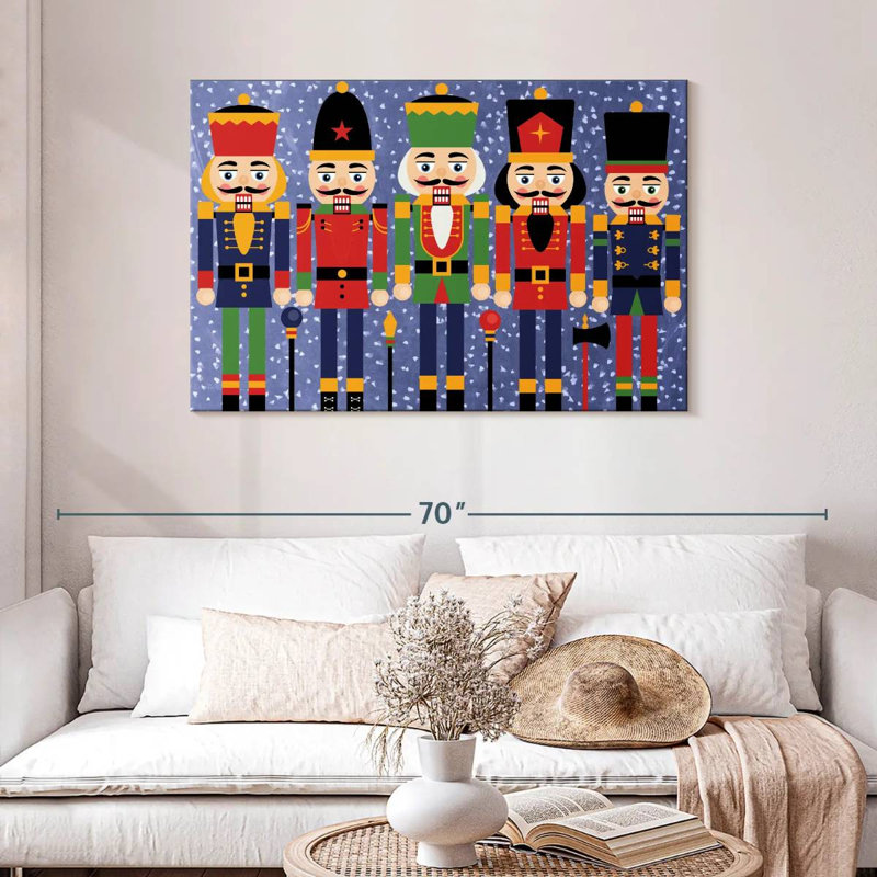 Nutcracker, 30" H x 45" W