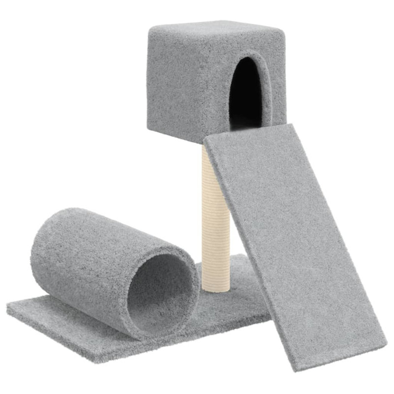 Macsen Cat Perch, Light Grey