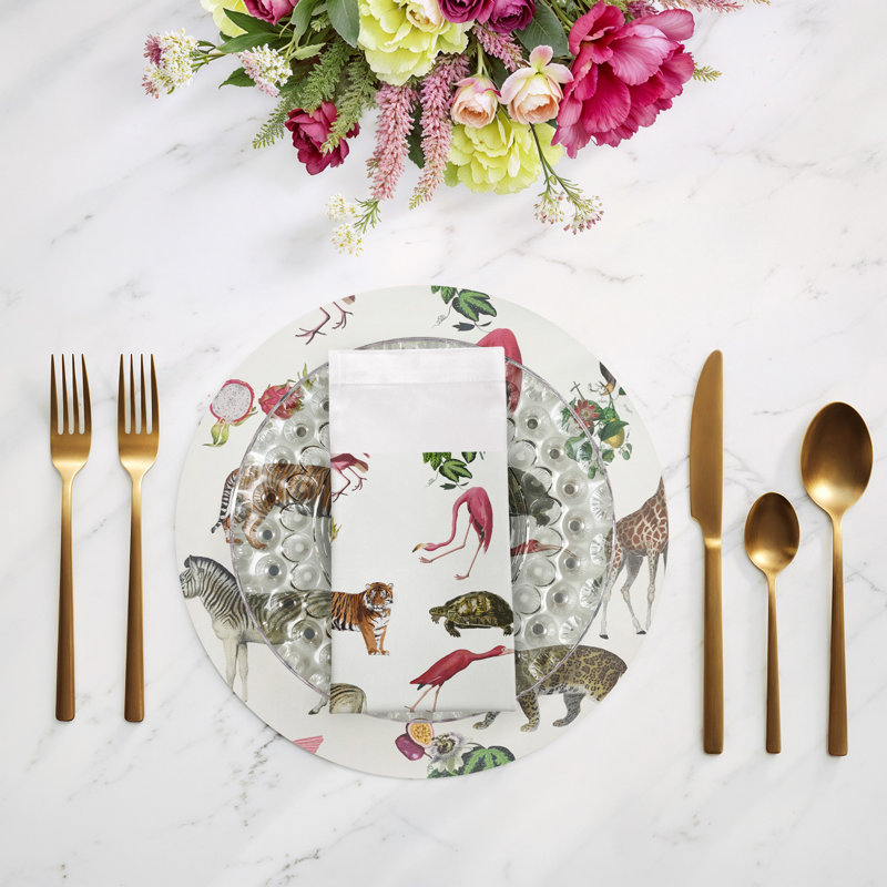 Exotix Cotton Sateen Dinner Napkins