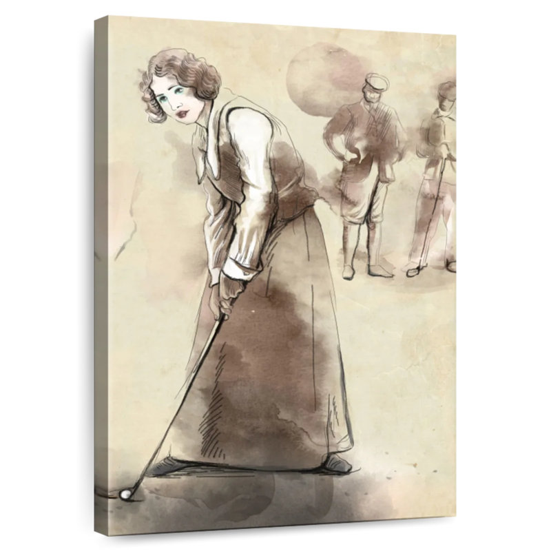 Sireci Vintage Golf, 48" H x 32" W