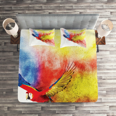 Parrot Coastal Coverlet