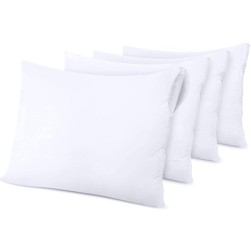 Protège-oreiller en polyester , Simple