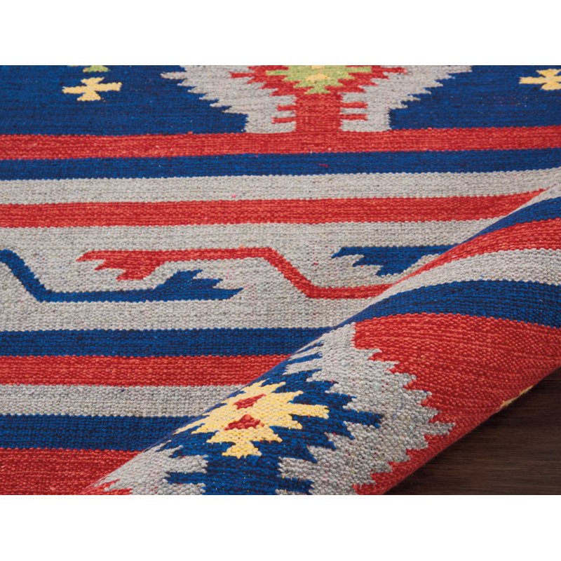 Brotherson Geometric Indoor Rug, Runner 2'3" x 7'6"