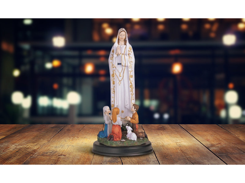 Figurine 12 "H Notre Dame de Fatima