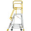 Échelle plateforme en aluminium à 4 marches 375 lb-2108501580-2108501582