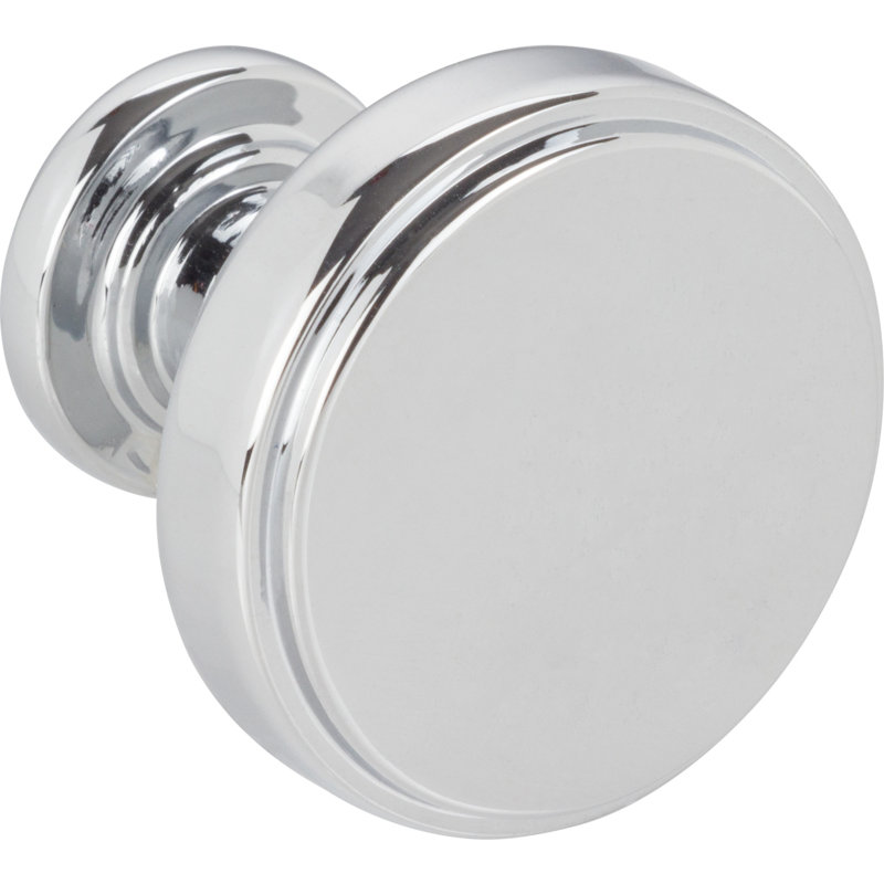 Richard Round Knob, Polished Chrome, 1 1/4"