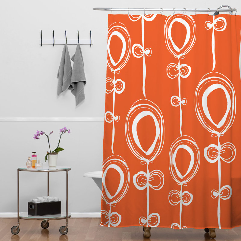 Rideau de douche simple contemporain