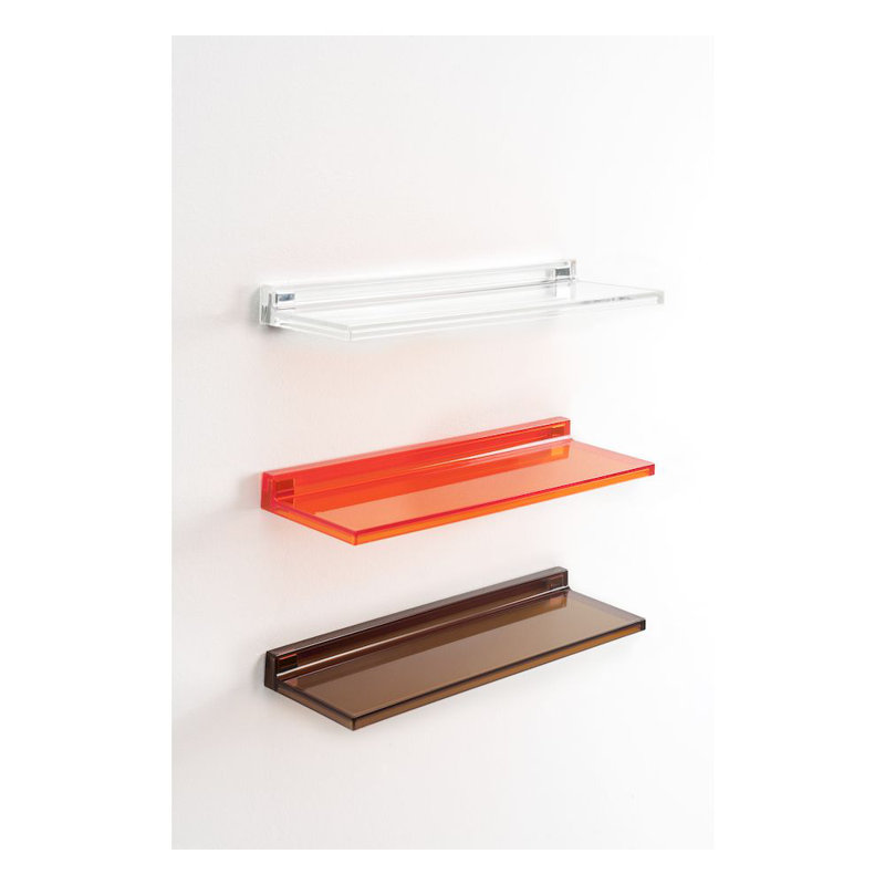 Kartell Floating Shelf, Amber