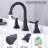 Bathroom Faucet with Drain Assembly-91342630