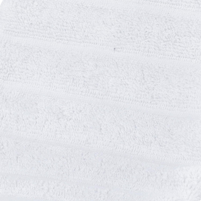 Fralick 6 Piece %100 Turkish Cotton Washcloth Set 13" x 13", White