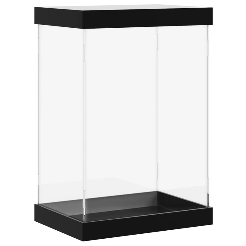 Acrylique transparent 6,7 x 4,7 x 9,8 po Vidaxl, H 9,8 po x l 6,7 po x P 4,7 po