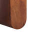 Table d'appoint en verre Catina