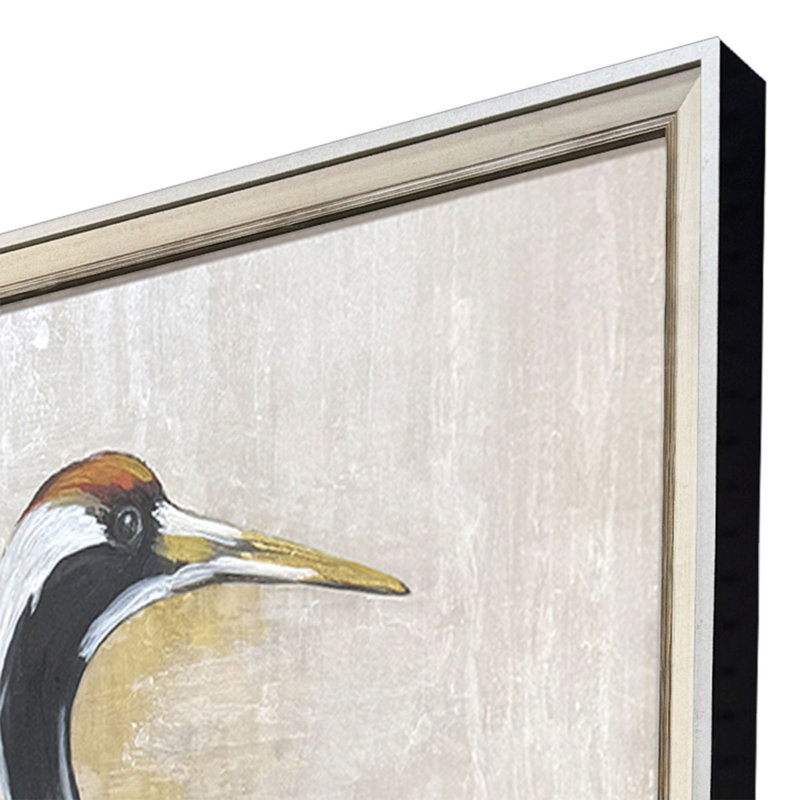 «Delicate Cranes», art encadré