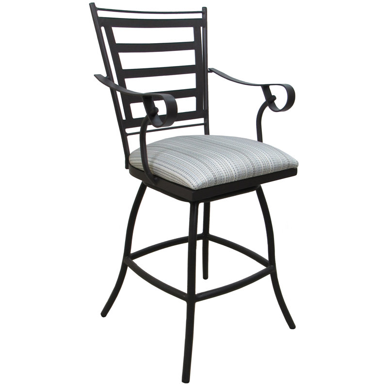 Tabouret de bar intérieur pivotant Radmen, Plaisir naturel, Très grand (siège d'une hauteur de 35 po)