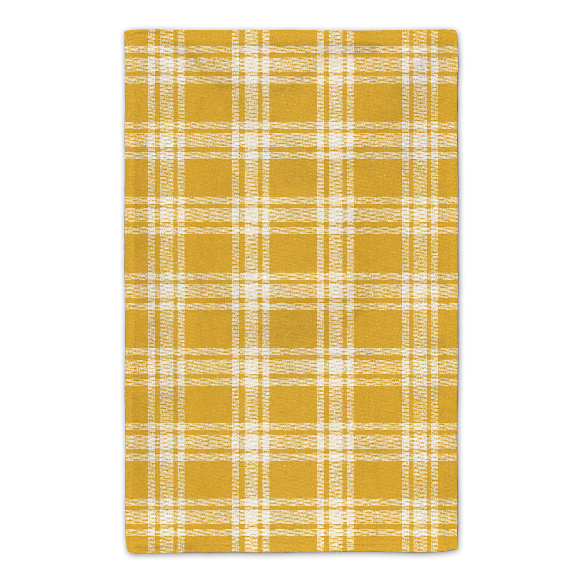 Gracie Oaks Checkered Tea Towel