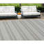 Tapis rayé beige et gris intérieur délavé