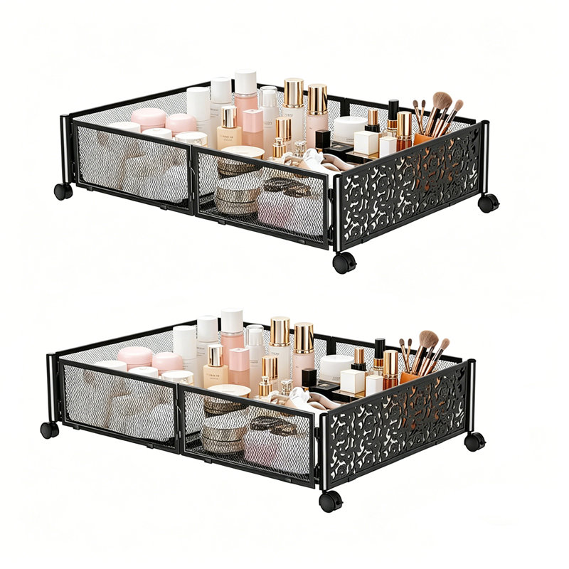 Rebrilliant Metal Under Bed Storage Bin