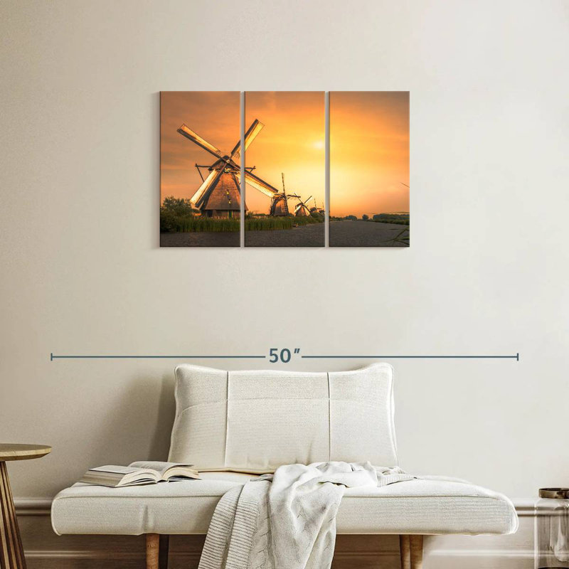 Alvord Dutch Windmill, 20" H x 33" W