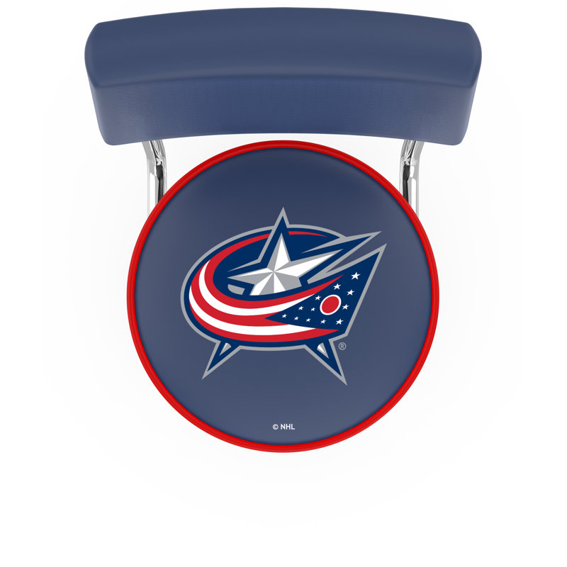 Tabouret de comptoir pivotant 25 po NHL, Columbus Blue Jackets